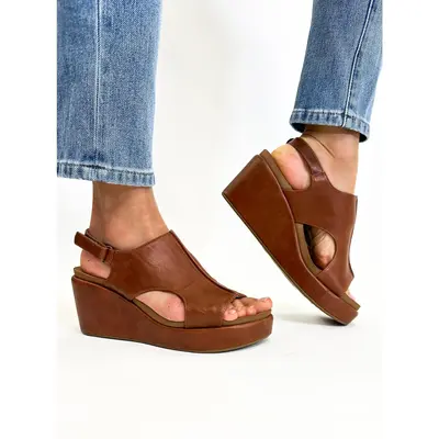 Corky's Bourbon Carley Covered Cork Sandals FINAL SALE