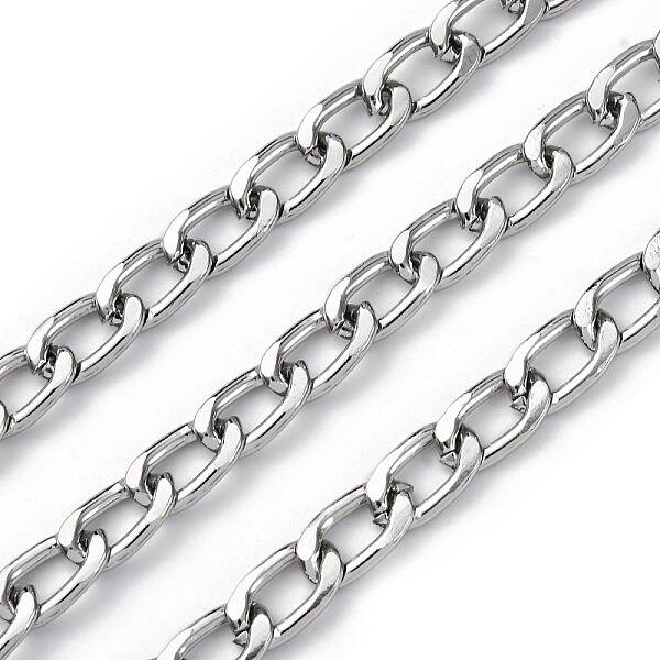 Oxidation Aluminum Cuban Link Chains