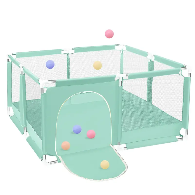 Baby Playpen, Play Yard, Baby Playards, Infant Travel Play Game Fence