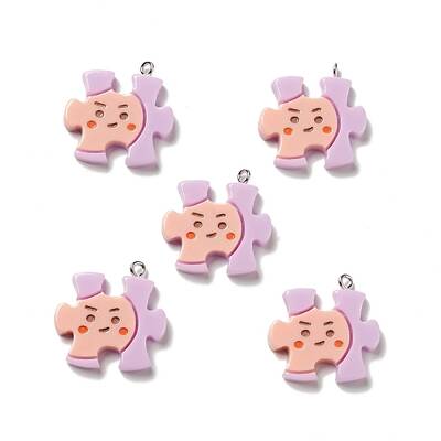 Opaque Resin Pendants