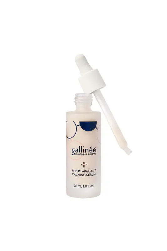 Gallinee Microbiome Skincare Prebiotics, Probiotics & Postbiotics Daily Calming Facial Serum 30ml