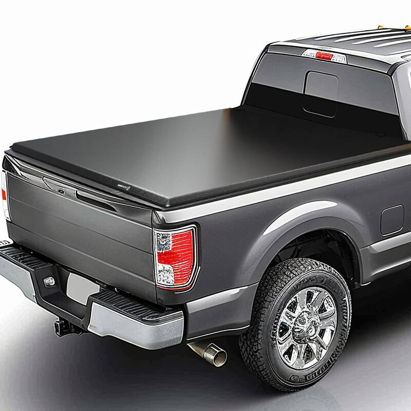 YITAMOTOR® Soft Tri-fold 2017-2025 Ford F-250 F-350 Super Duty, Styleside 6.75 ft Bed Truck Bed Tonneau Cover