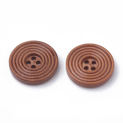 4-Hole Wooden Buttons