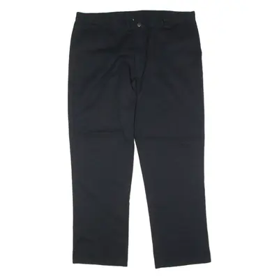 DICKIES Workwear Mens Trousers Black Regular Straight W42 L32