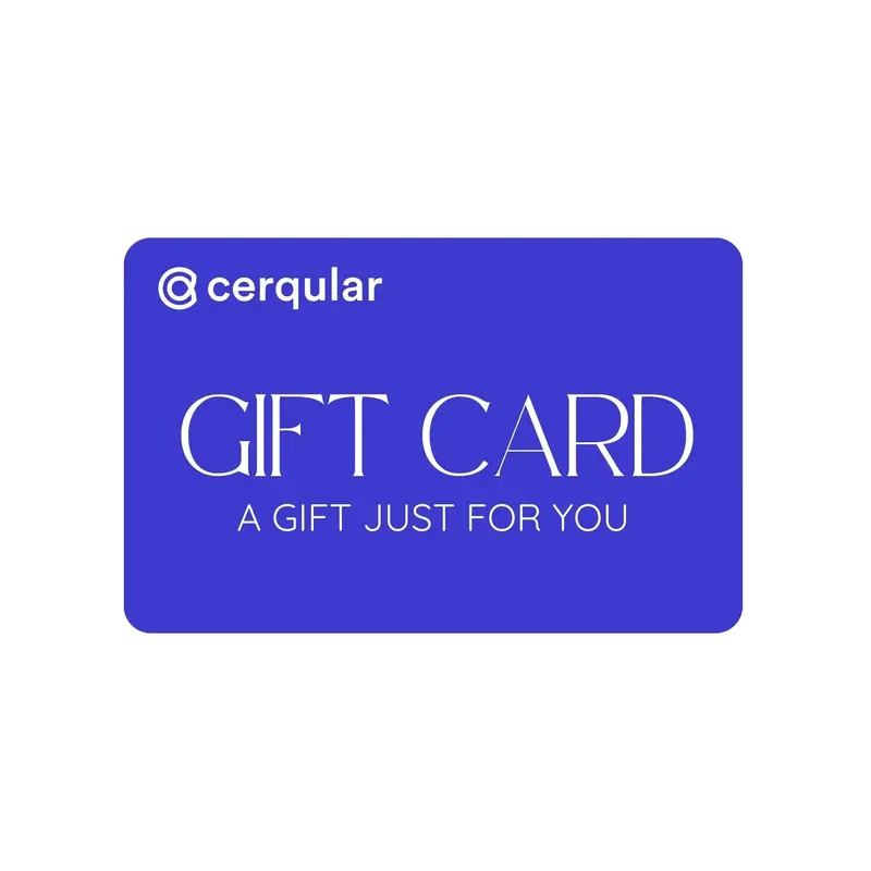 Cerqular Gift Card - Cobalt Blue | Denominations: $120.00