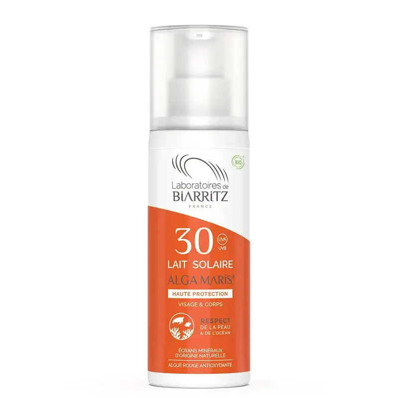 Laboratoires De Biarritz Solari Milk SPF30 Bio dry skin 100ml