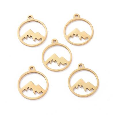 201 Stainless Steel Laser Cut Pendants