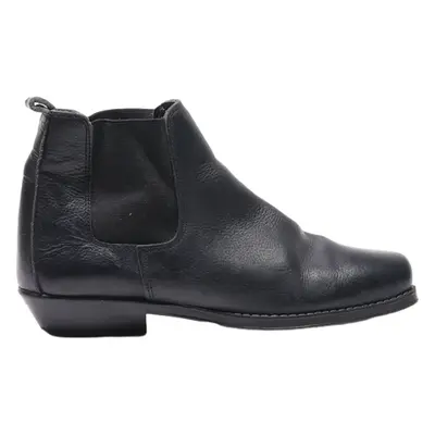 Chelsea Boots Black Leather Mens UK 8