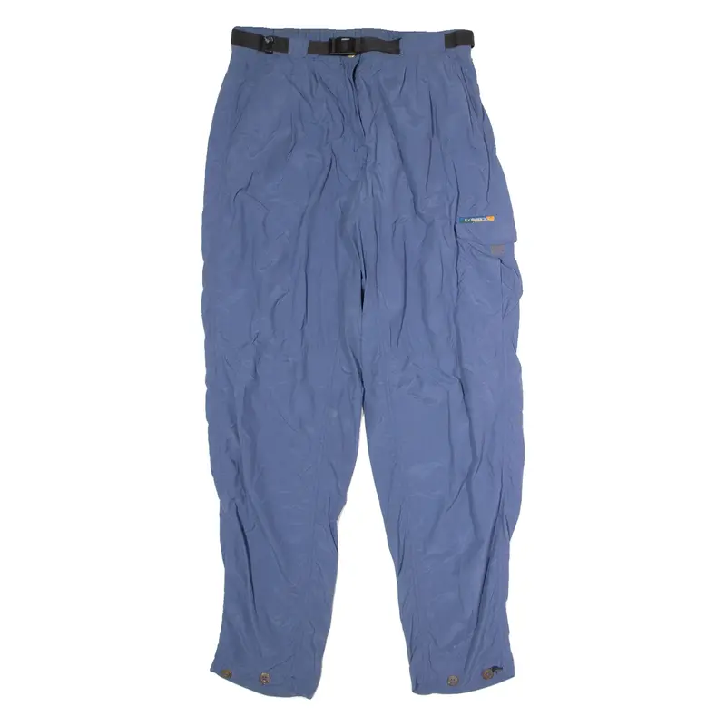 EX OFFICIO Outdoor Womens Trousers Blue Tapered 90s Nylon W30 L32