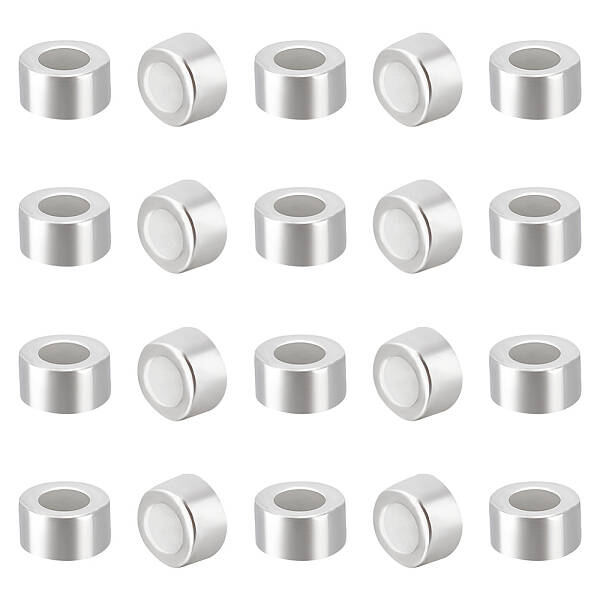 50Pcs 925 Sterling Silver Spacer Beads