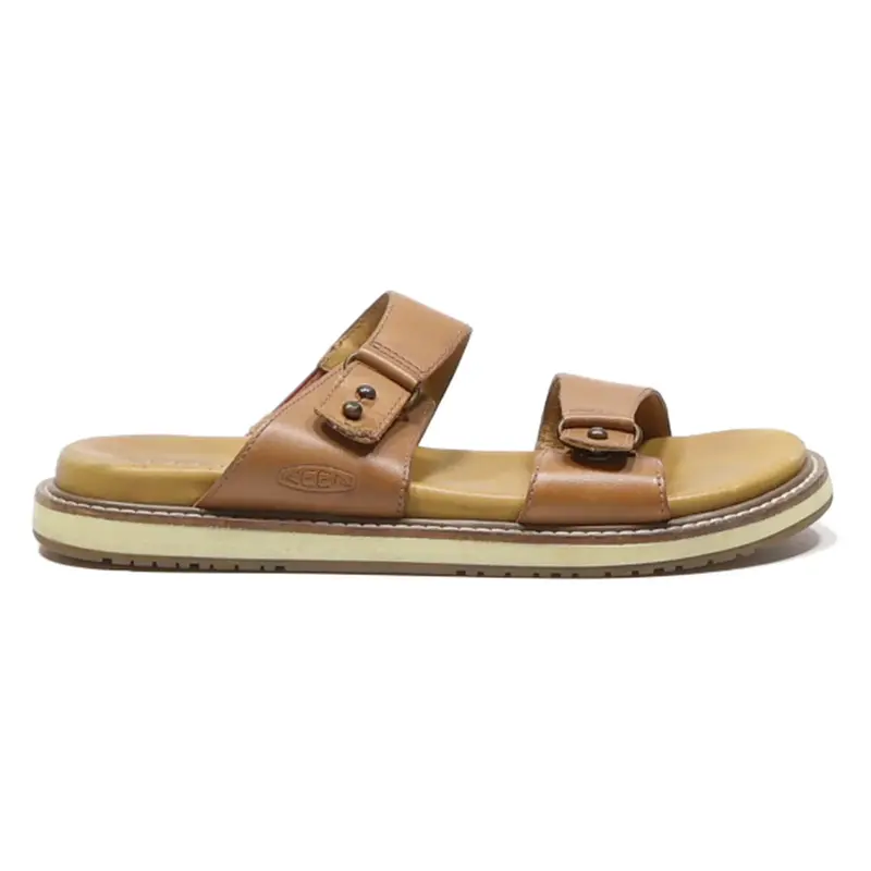 KEEN Strappy Sandals Brown Leather Womens UK 4