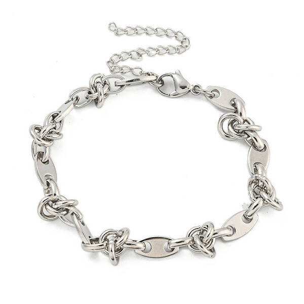 Non-Tarnish 304 Stainless Steel Oval Link Chains Bracelets for Men & Women