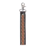 Canyon Spire Leather Tooled Key Fob