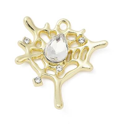 Alloy Pendants with Rhinestone