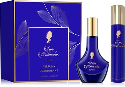 Pani Walewska Classic blue women's gift set Eau de Parfum 30 ml + deodorant with diffuser 90 ml