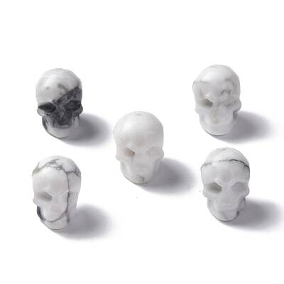 Natural Howlite Beads