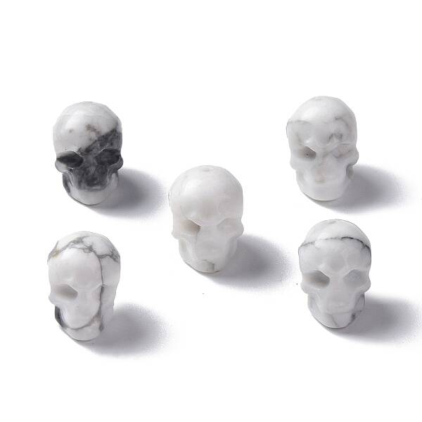 Natural Howlite Beads