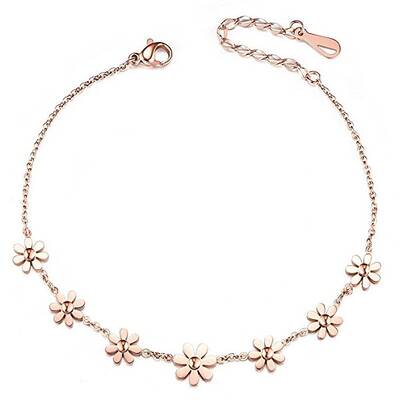 Fabulous Stainless Steel Anklets