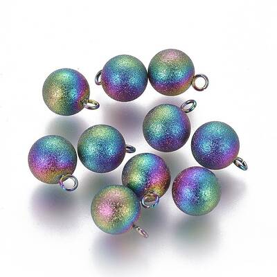 Ion Plating(IP) 304 Stainless Steel Charms