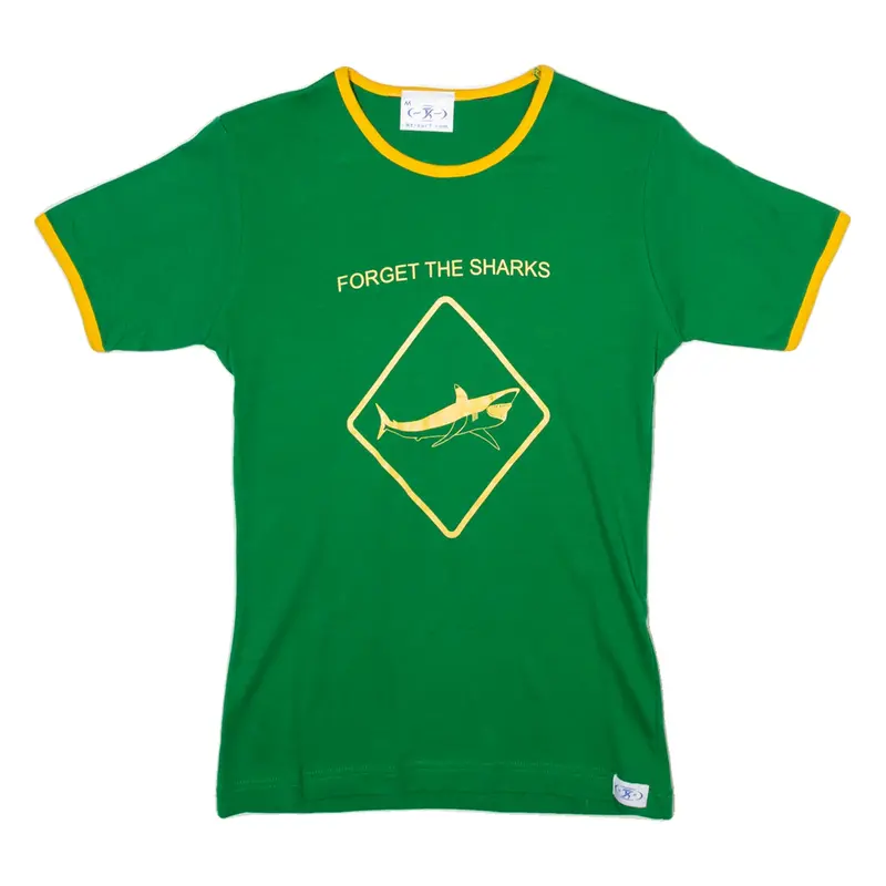 KT SURF Forget The Sharks Boys T-Shirt Green M