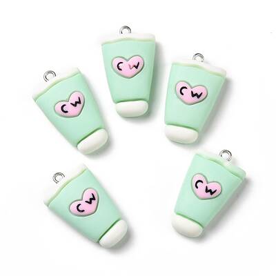 Opaque Resin Pendants