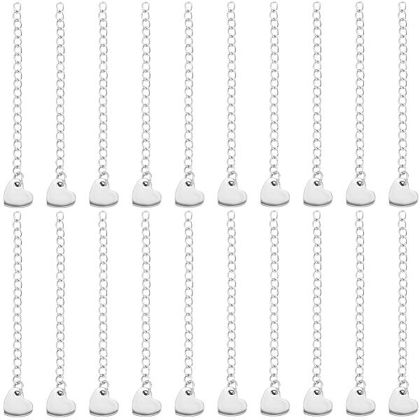 50 Starands 304 Stainless Steel Chain Extender