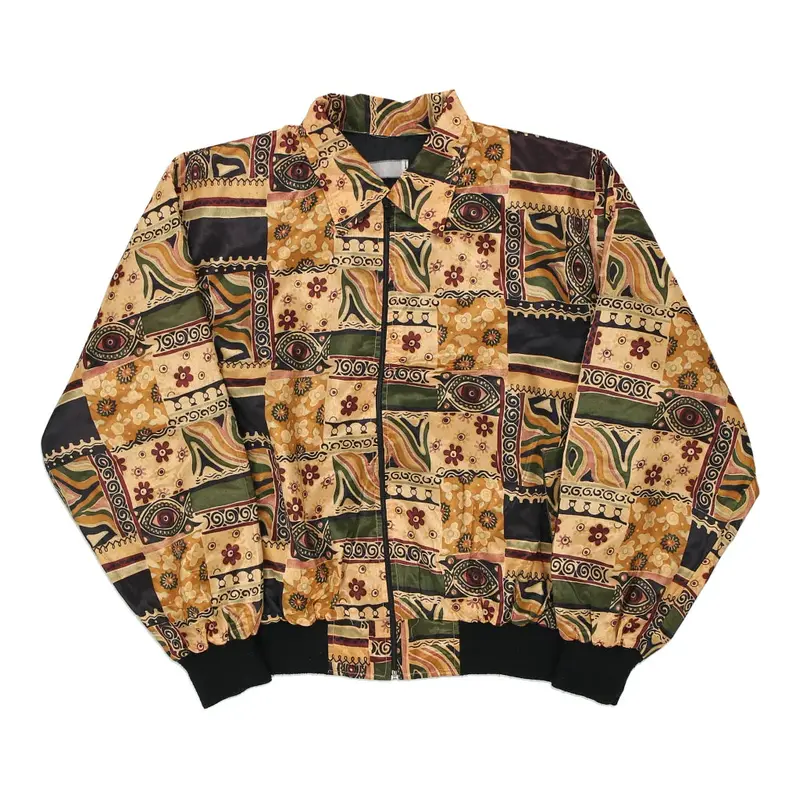 1980s Unbranded Jacket - Large Multicoloured Polyester