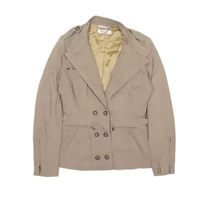 MARELLA Blazer Jacket Beige 90s Womens UK 10