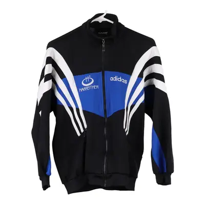 Age 14 Adidas Zip Up - Large Block Colour Polyester
