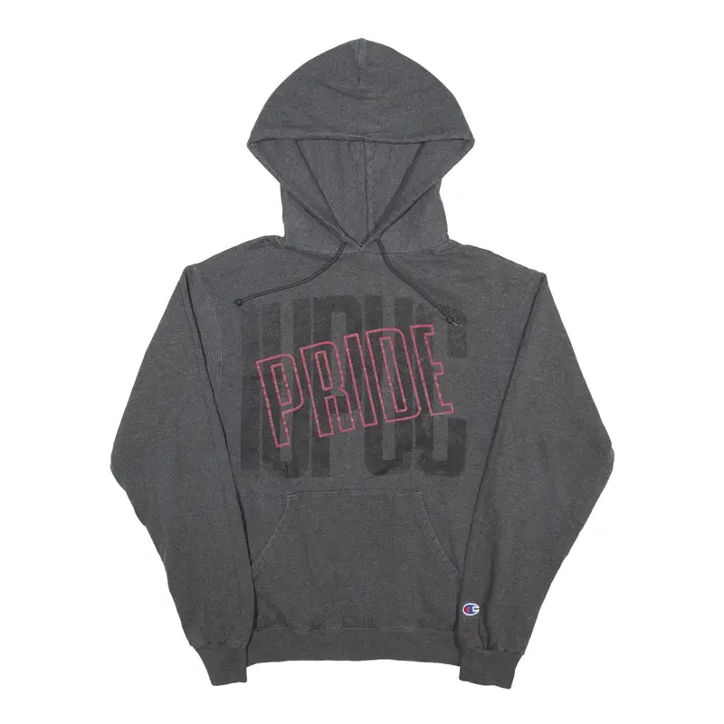 CHAMPION IUPUC Pride Hoodie Grey Pullover Mens S
