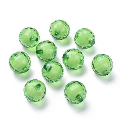Transparent Acrylic Beads
