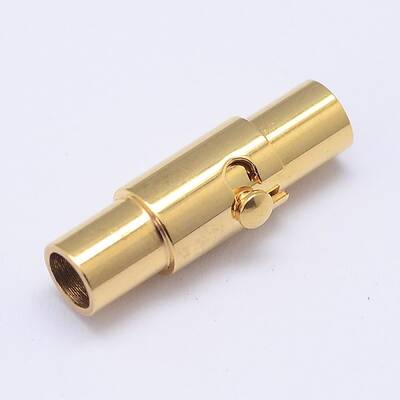 Column 304 Stainless Steel Locking Tube Magnetic Clasps