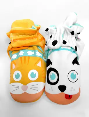 KITTEN & PUPPY NON-SLIP BABY BOOTIES | Size: 12-18M