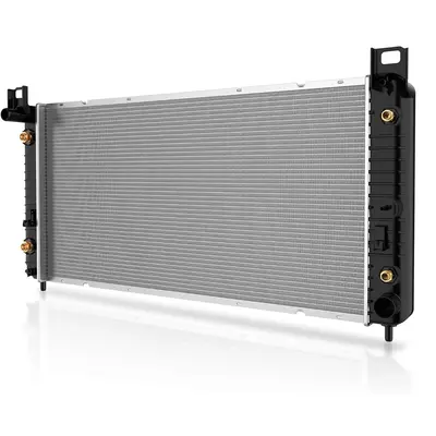 YITAMOTOR® 34'' Radiator Compatible with Chevy Silverado Suburban Avalanche GMC Yukon Sierra Tahoe Escalade Hummer H2 ATRD10...