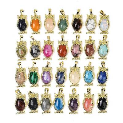 Natural & Synthetic Gemstone Pendant