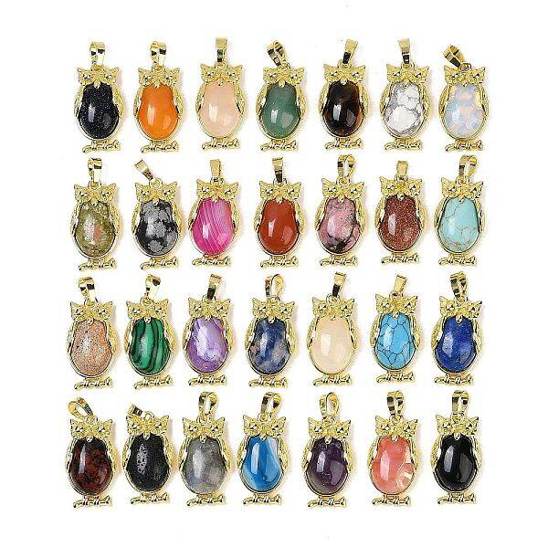 Natural & Synthetic Gemstone Pendant