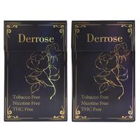2 Packs, 40 sticks Herbal tea stick, can be ignited or brewed for drinking, made from tea leaf,chrysanthemum, rose, mint and ...