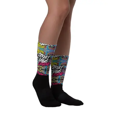 Urban Pulse - Graffiti Art Socks