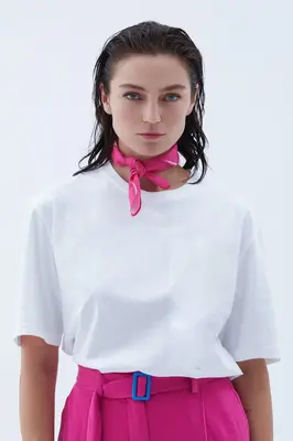 Core T-shirt in White | Size: S