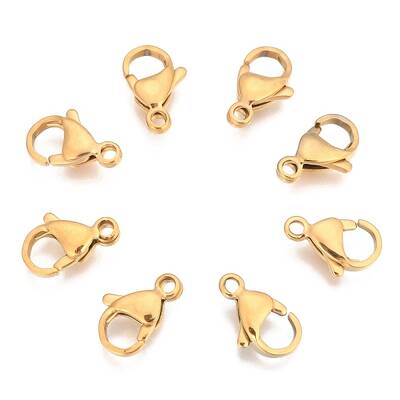 304 Stainless Steel Lobster Claw Clasps