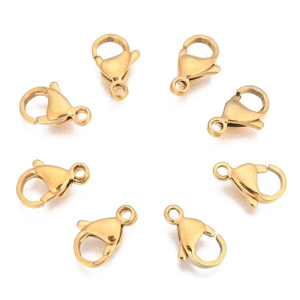 304 Stainless Steel Lobster Claw Clasps