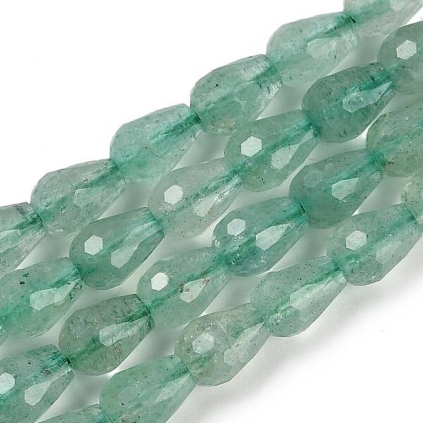 Natural Green Strawberry Beads Strands