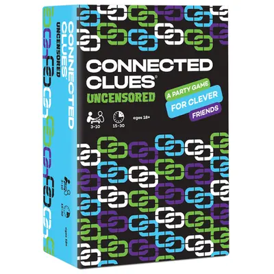 Connected Clues Uncensored - A Party Game for Clever Friends | Phrase Guessing Fun Based on The Popular Before and After Game...