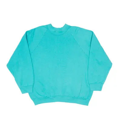 FRUIT OF THE LOOM Sweatshirt Blue Womens L