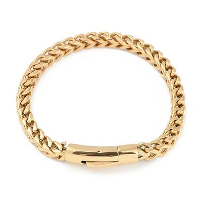 304 Stainless Steel Wheat Chain Bracelets