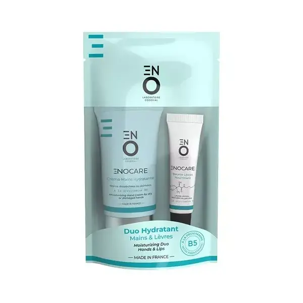 ENO By Codexial - Enocare - Duo Moisturizing Hand Cream 50ml + Nourishing Lip Balm 15ml