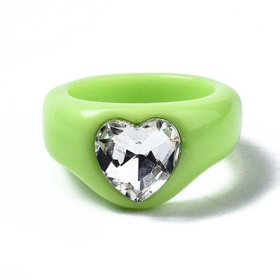 Opaque Acrylic Finger Rings