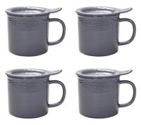 Temp-tations Woodland Set of (4) 24-oz Mega Mugs with Lid-Its