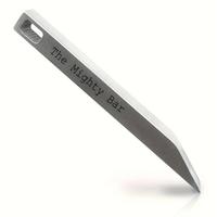 Stainless Steel Keychain Prybar Tool, Multifunctional Mini Prybar, Portable Mini Multitool for Outdoor Camping, Cutting, Blad...