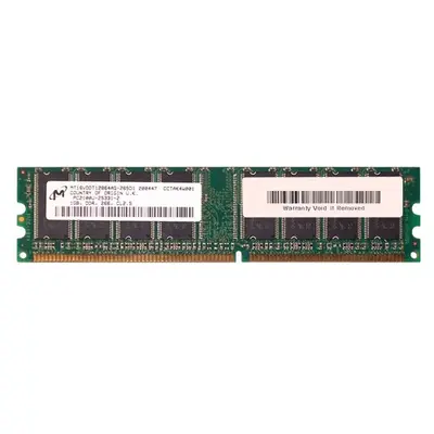 MT16VDDT12864AG-265D1 Micron 1GB DDR-266MHz UDIMM 2Rx8 CL2.5 Memory